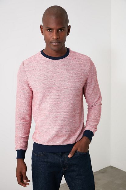 Trendyol Man Gul Kurusu Erkek Sweatshirt Tmnaw21sw0917 Trendyol