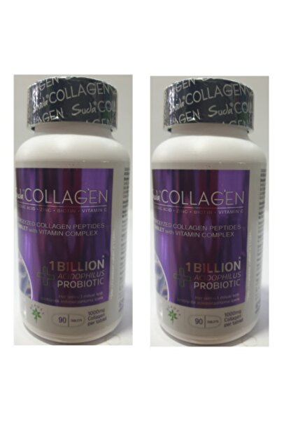 Suda Collagen 90 Tablet Collagen Probiyotik 90 Tablet X 2kutu Trendyol