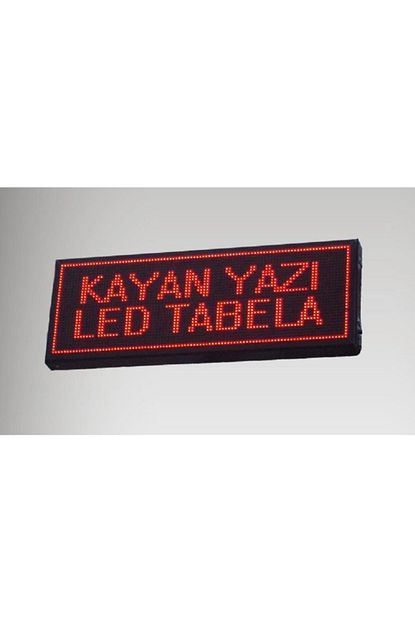 yakoled 32x96 cm led tabela kirmizi kayan yazi tabela fiyati yorumlari trendyol