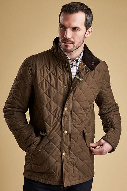 Barbour Erkek Shoveler Kapitone Ceket Ol73 Dk Trendyol
