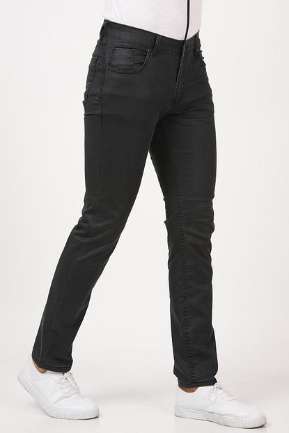 Tena Moda Erkek Antrasit Fermuarli Rahat Kesim Jean Pantolon Trendyol