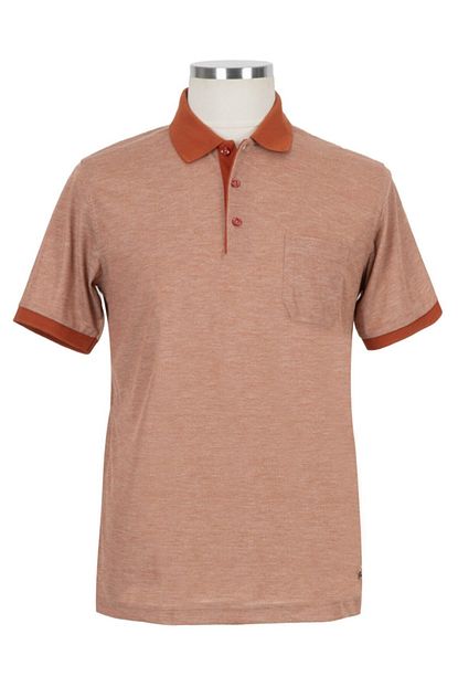 Blu Erkek Kiremit Renk Polo Yaka T Shirt Trendyol