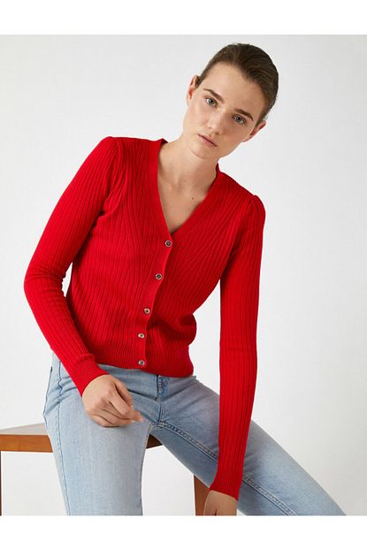 Koton Kadin Kirmizi Hirka 1kak92527ht Trendyol