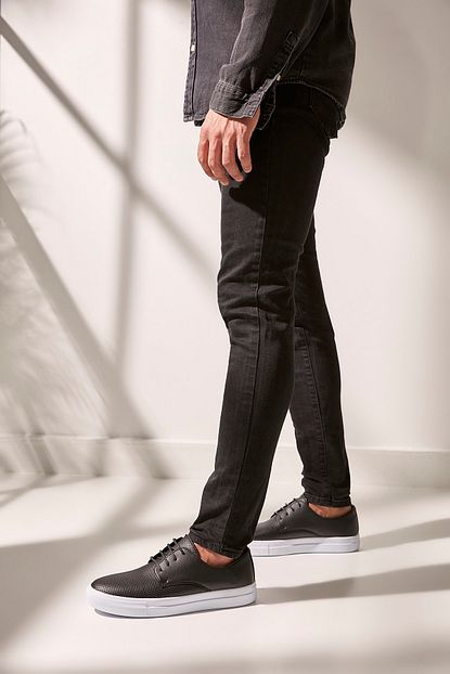 Yaya By Hotic Siyah Erkek Casual Ayakkabi 02ayy184760a100 Trendyol