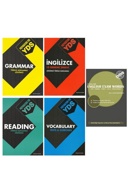 Hacettepe Tas Hacettepe Yayinlari Yds Hazirlik Seti Exam Words Kitabi Hediye Trendyol