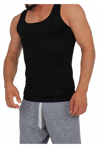 Form Time Erkek Siyah Korse Atlet 6200 Trendyol