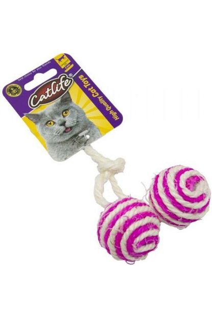Catlife Hasir Kedi Oyuncak 2 Li Trendyol