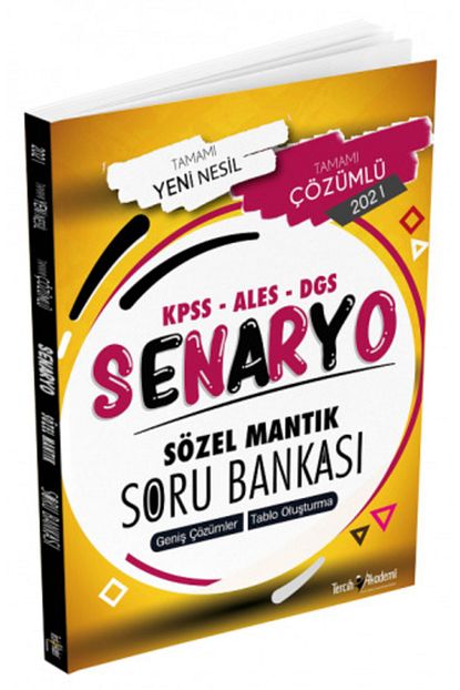 Tercih Akademi 2021 Kpss Ales Dgs Senaryo Sozel Mantik Soru Bankasi Trendyol