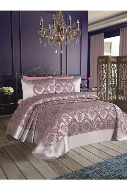 Homeart Mor Sik Cift Kisilik Yatak Ortusu Trendyol