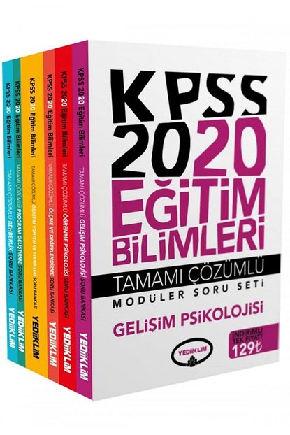 Yediiklim Yayinlari Kpss Egitim Bilimleri Moduler Soru Bankasi Trendyol