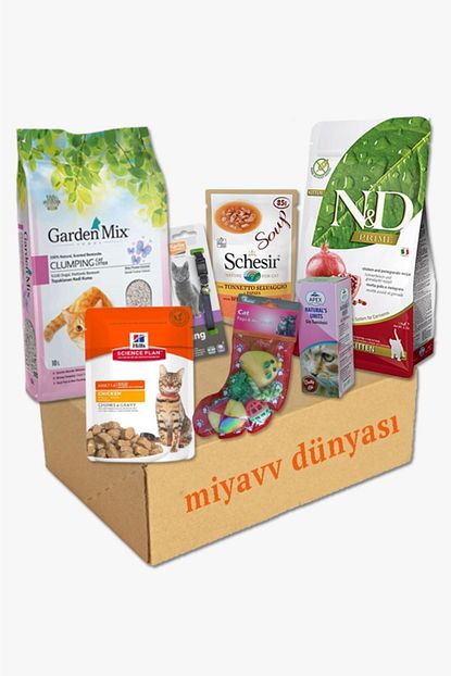 N D Miyavv Dunyasi Avantaj Kedi Paketi Nd Yavru Kedi Mamasi Ve 7 Adet Temel Urun Trendyol