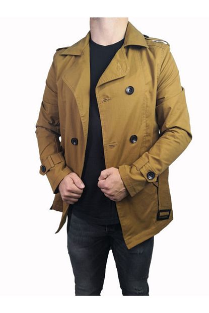 Netstil Erkek Trenckot Slimfit Trendyol