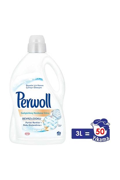Perwoll Sivi Camasir Deterjani Yenilenen Beyazlar 3 Lt Trendyol