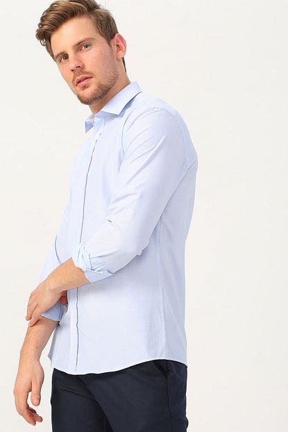 Cotton Bar Erkek Beyaz Gomlek 503760640 Trendyol