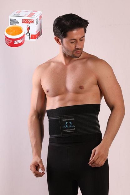 Lovebox Lipogel Hediyeli Yag Yakan Gobek Bel Inceltici Zayiflama Korsesi Termal Kemer Yag Yakma Kemeri Trendyol