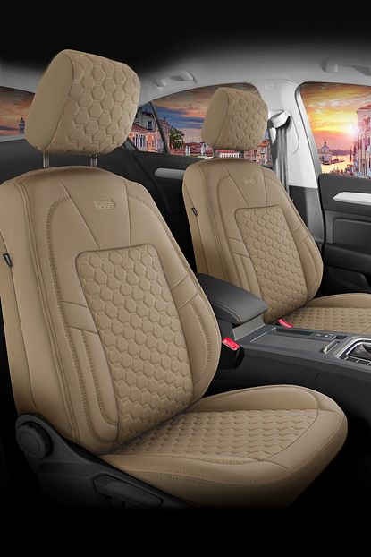deluxe boss renault fluence uyumlu deri oto koltuk kilifi giovanni butti diamond serisi bej fiyati yorumlari trendyol