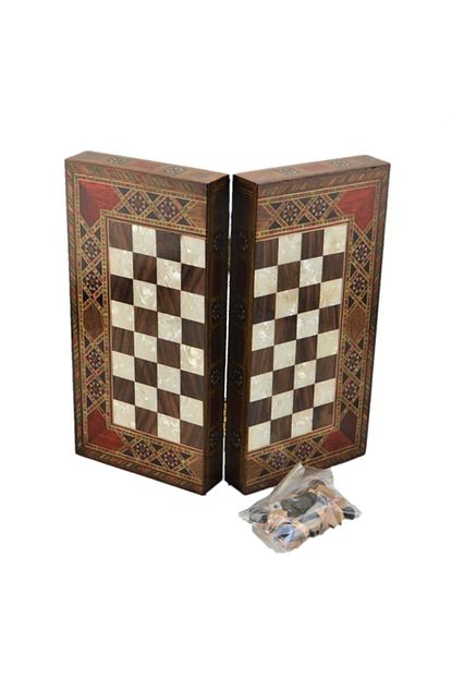 Gift Home El Yapimi Masif Ceviz Agaci Tavla 22x11 Cm Trendyol