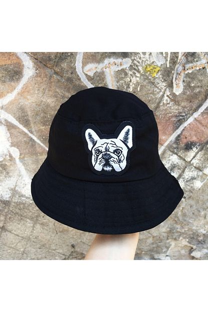 Kostebek Kopek Desenli Bucket Sapka Trendyol