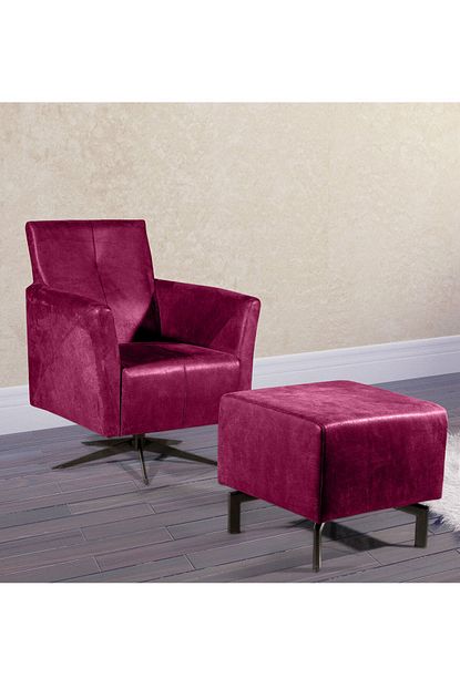 Prisma European Seat Confort Kirmizi Matera Met Ster Doner Berjer Koltuk Trendyol