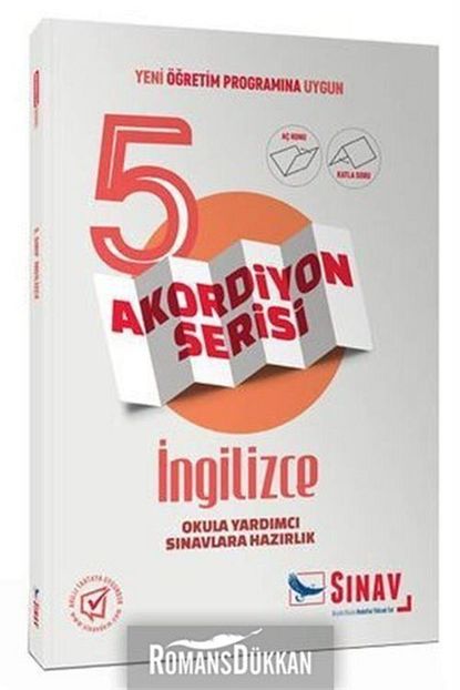 Sinav Yayinlari Sinav 5 Sinif Ingilizce Akordiyon Kitap Trendyol