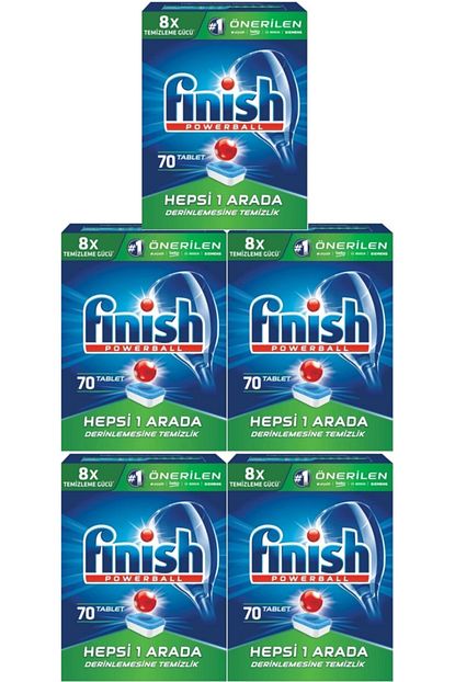 finish hepsi bir arada 70 tablet 5 adet
