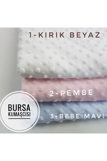Bursa Kumascisi Minky Kumas Nohut Battaniye Kumasi Acik Krem Trendyol