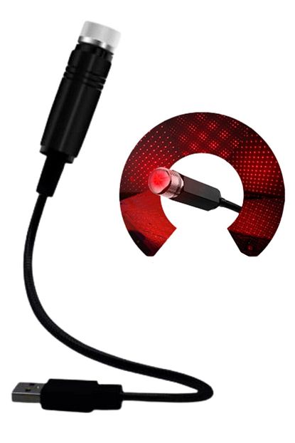 buffer kirmizi ayak alti tavan led arac ici aydinlatma oto araba ic disko ayarlanir usb lamba isik fiyati yorumlari trendyol