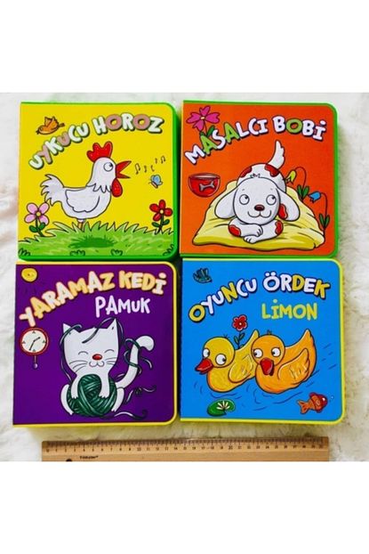 Net Cocuk Yayinlari Yumusak Eva Sayfali 4 Lu Kitap Seti Trendyol