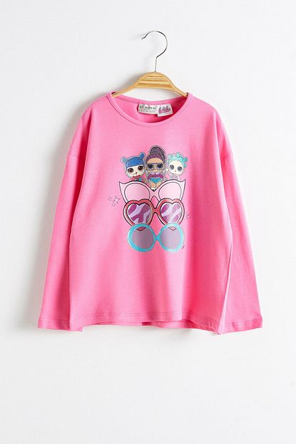 lc waikiki lol kiz cocuk orta pembe gqw t shirt fiyati yorumlari trendyol