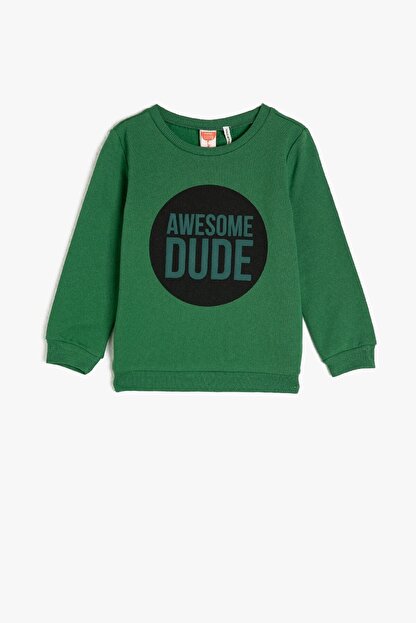 Koton Kids Haki Erkek Bebek Sweatshirt Fiyati Yorumlari Trendyol