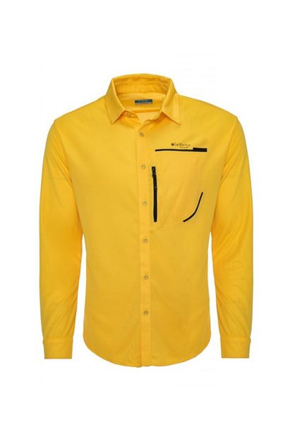 California Forever Erkek Sari Gomlek Av99011 1355 Trendyol
