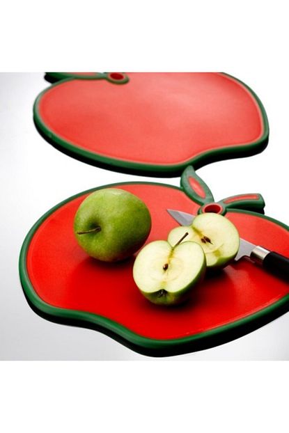 Hirdavatcim06 Vitamin Kaydirmaz Kesim Panosu Kirmizi Elma Detayli Model G457 Trendyol