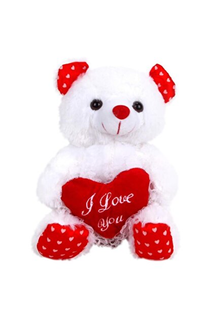 Mamitoys Sevgiliye Hediye Ask Dolu Ayicik Pelus Oyuncak 25cm Trendyol