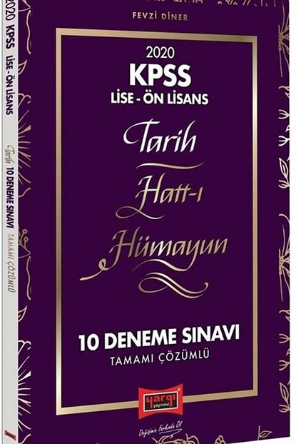 Yargi Yayinlari 2020 Kpss Lise On Lisans Tarih Tamami Cozumlu 10 Deneme Sinavi Trendyol