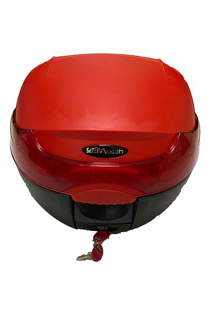 Mefatech Motosiklet Arka Canta Kirmizi 33 Lt Yuksek Kalite Trendyol