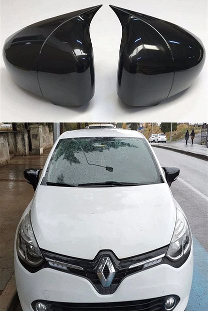 My Car Renault Clio 4 Yarasa Ayna Kapagi Batman Piano Black Trendyol