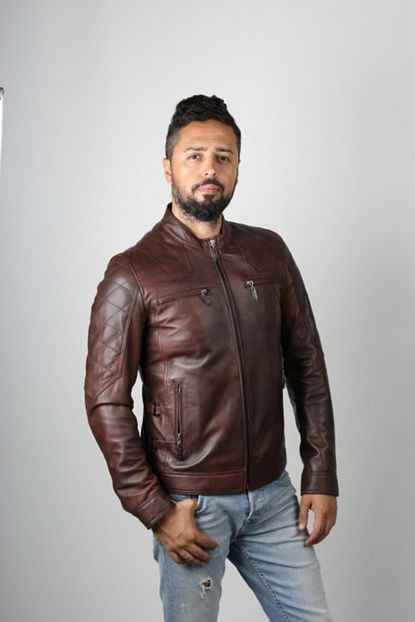 Erkan Outlet Erkek Kahverengi Ceket Eo Beckham02 Trendyol