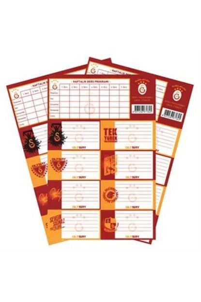 Galatasaray Ders Programli Okul Etiketi Trendyol