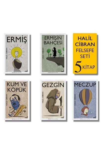 Indigo Kitap Halil Cibran Felsefe Seti 5 Kitap Trendyol