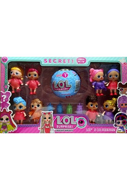 Lol Lightcrop Bebek Secret Surprise Under Wraps Oyuncak 8 Li Bebek 8 Surprise Trendyol
