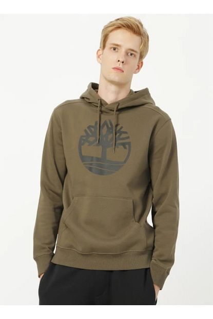 Timberland Erkek Haki Yesil Sweatshirt Trendyol