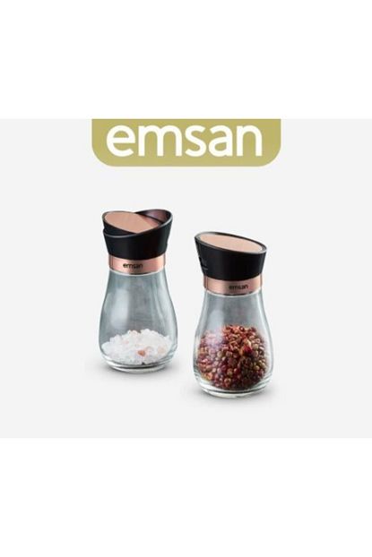Emsan Prestij 2 Parca Cam Tuzluk Biberlik Trendyol