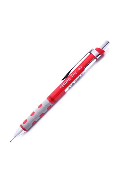 Rotring Tikky Mekanik Kursun Kalem 0 7 Mm Kirmizi Trendyol
