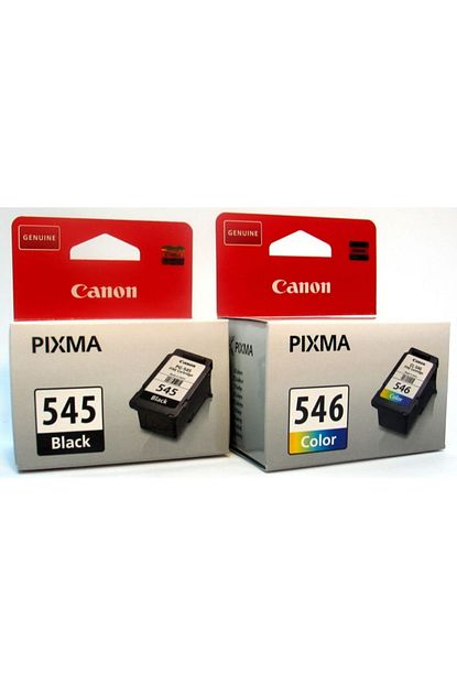 canon pg 545 cl 546 multi pack siyah ve