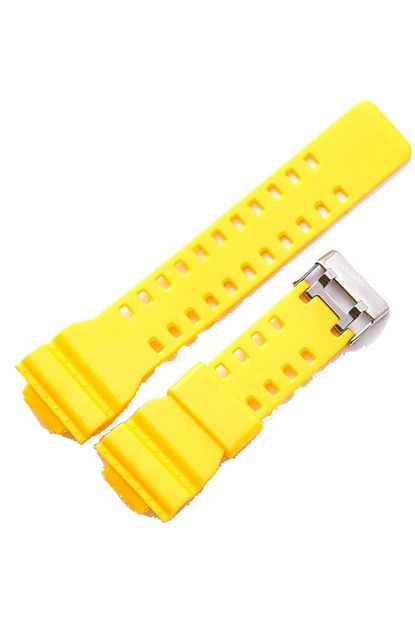Casio G Shock Ga 100 Ga 110 Uyumlu Sari Renk Silikon Saat Kordonu Kayisi Trendyol