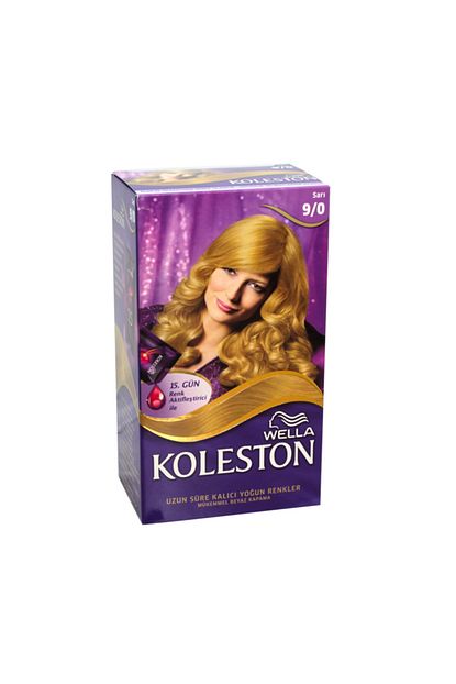 Koleston Set Sac Boyasi 9 0 Sari Trendyol