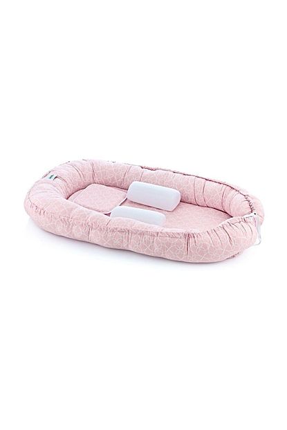 Babyjem Anne Baba Yani Bebek Yatagi 419 Pembe Yonca Trendyol