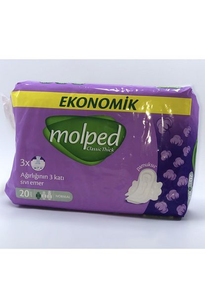Molped Eko Kanatli Normal Hijyenik Ped 20 Li Trendyol
