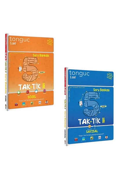Tonguc Akademi Yayinlari 5 Sinif Taktikli Sozel Ve Sayisal Soru Bankasi Seti Trendyol