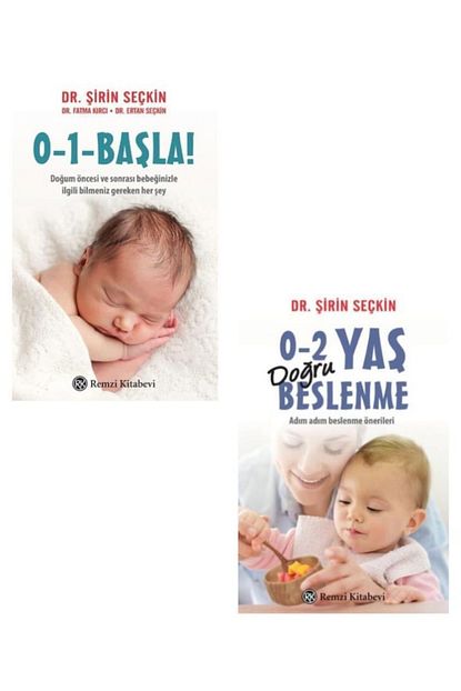 Remzi Kitabevi Dr Sirin Seckin Seti 0 1 Basla 0 2 Yas Dogru Beslenme Trendyol